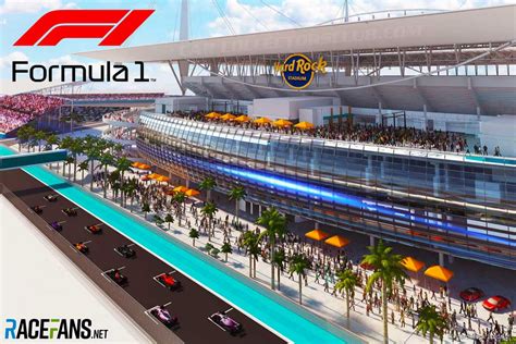 The 2022 Miami Grand Prix Formula One World Championship Auto Race Starts May 6-8, 2022 - Car ...