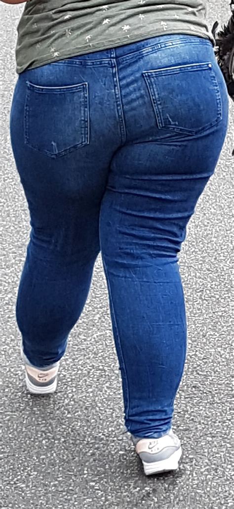 Bbw Milf With Thick Legs And Butt In Tight Jeans Photo