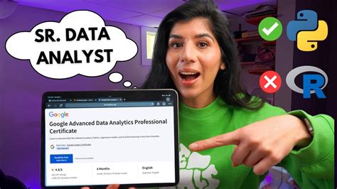 Google Advanced Data Analytics Certificate Worth It Youtube