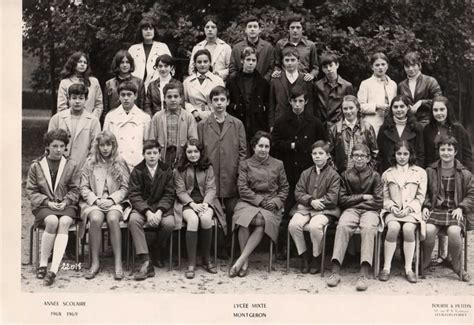 Photo De Classe 3ème B3 De 1968 Lycée De Montgeron Copains Davant