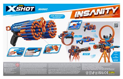 Buy X Shot Insanity Manic Blaster At Mighty Ape NZ