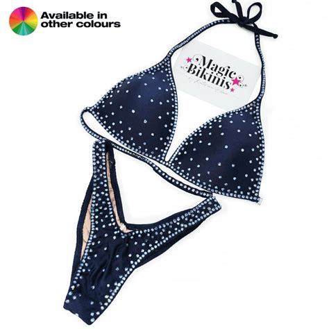 Quick Ship Competition Bikini Sweet N Simple Euroglam Style Suit Magic Bikinis Custom