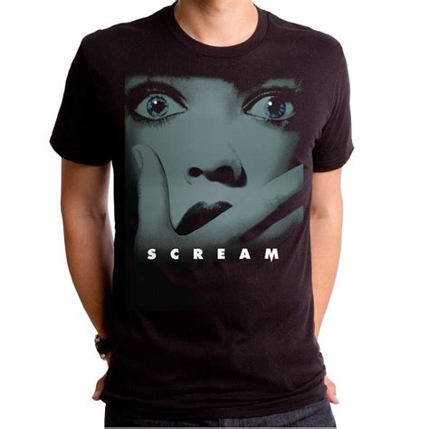 Scream Movie Poster Shirt Horror Movie T Shirts Scream Movie Movie Tees