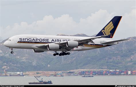 9V SKR Singapore Airlines Airbus A380 841 Photo By Wong Chi Lam ID