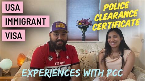 Police Clearance Certificate Pcc Usa Immigrant Visa Interview Youtube