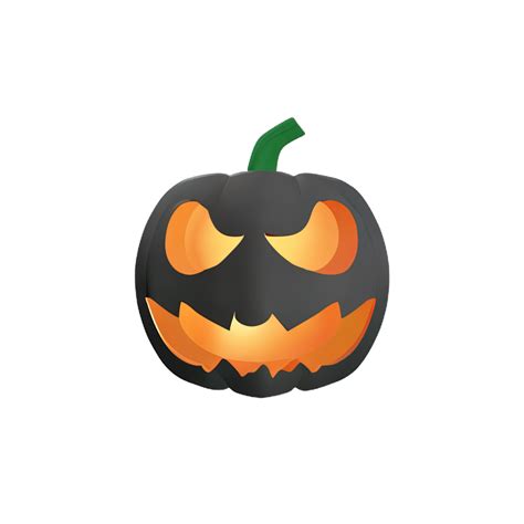 3d Scary Halloween Pumpkin 26552554 Png