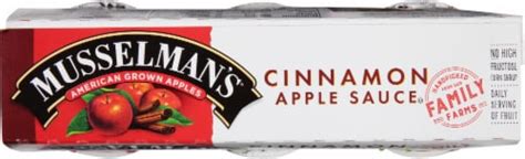 Musselman S® Cinnamon Applesauce Cups 6 Ct 4 Oz Kroger