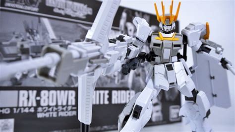 Bandai Genuine Gundam Model Kit Anime Figure HGUC RX-80WR White Rider ...