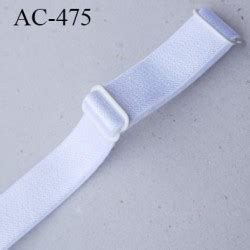 Bretelle Mm Lingerie SG Couleur Blanc Brillant Haut De Gamme Finition Barettes Prix A La