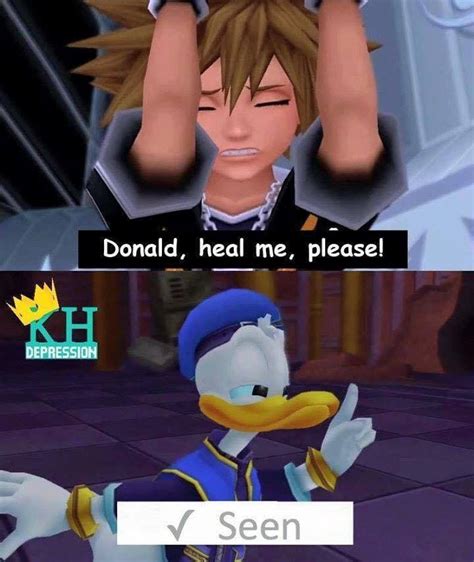 Donald Just Has Forever Kingdom Hearts Funny Kingdom Hearts Meme Kingdom Hearts Fanart