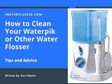 How To Clean Your Waterpik Or Other Water Flosser Water Flosser