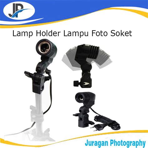 Jual Lamp Holder Lampu Foto Soket Dengan Dudukan Payung Shopee Indonesia