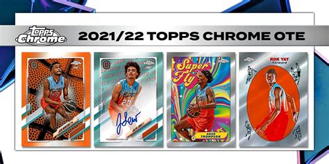 Topps Chrome Overtime Elite Basketball Cards Checklist