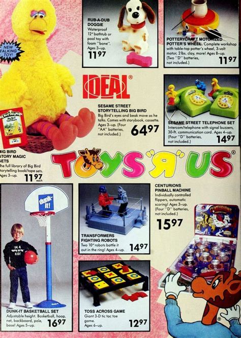 Vintage Toys R Us Catalog Of Christmas Gifts 80s Out Of This World