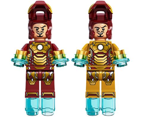 List of all minifig Iron Man and War Machine suits of armor and ...