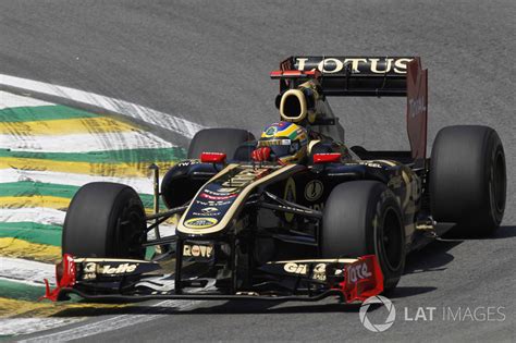 Bruno Senna Lotus Renault GP R31 At Brazilian GP Formula 1 Photos