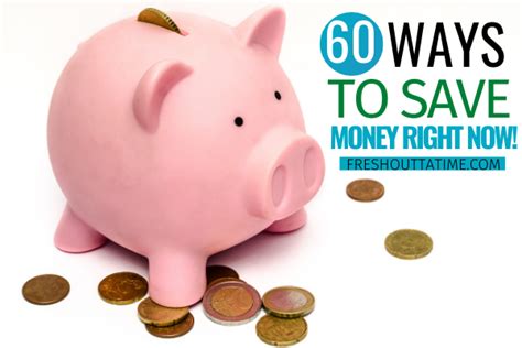 60 Ways To Save Money