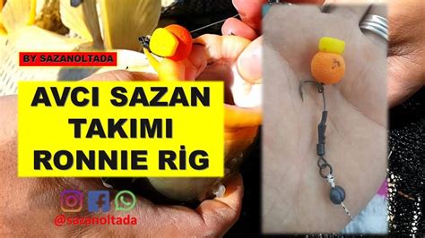 SAZAN AVLARININ BAŞLICA RIG TAKIMI RONNIE RIG SAZAN OLTA TAKIMI