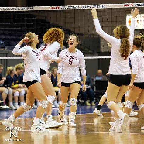 Red Hawks Volleyball Loses To Pewamo Westphalia In State Semifinals