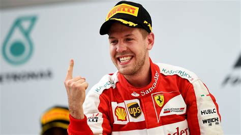 The Story Behind Sebastian Vettels Finger Celebration F1 News