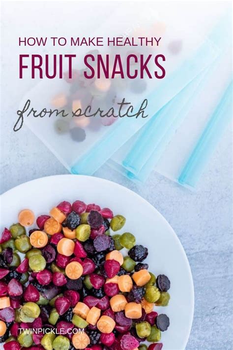 Homemade-healthy-fruit-snacks-recipe-for-kids - TwinPickle