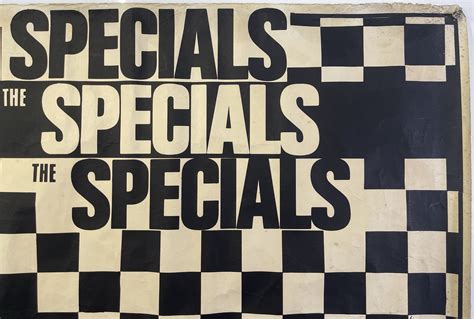 Lot 162 - THE SPECIALS / 2 TONE POSTER 1979.