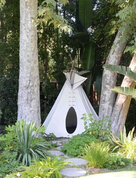 Cool Diy Garden Teepee For Kids Homemydesign