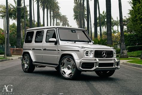 Ag Luxury Wheels Mercedes Benz G63 Amg Agluxury Agl73 Monoblock Forged Wheels