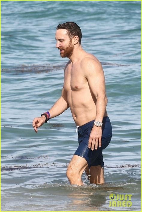 Dj David Guetta Bares Ripped Beach Body At 51 Photo 4185308 Bikini