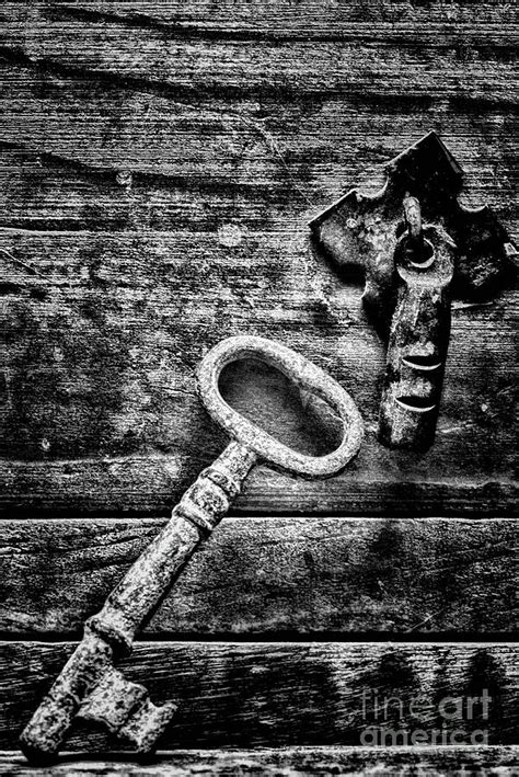 Mysterious Skeleton Key black and white Photograph by Paul Ward - Fine ...