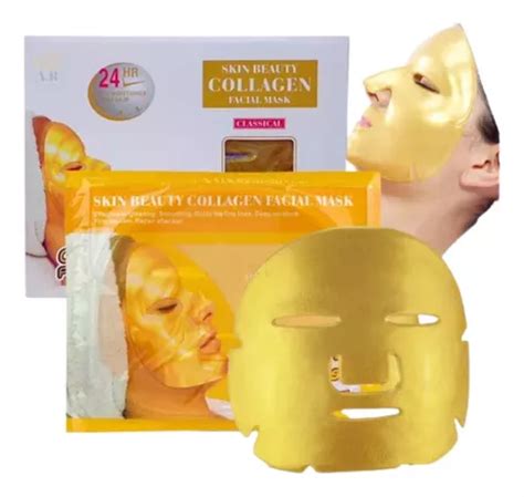 Pack 12 Mascarilla Máscara Faciales Colágeno Ac Hialurónico Cuotas