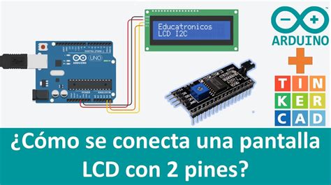 🖥️ Uso De La Pantalla Lcd Con Un Módulo I2c Programado En Arduino Youtube