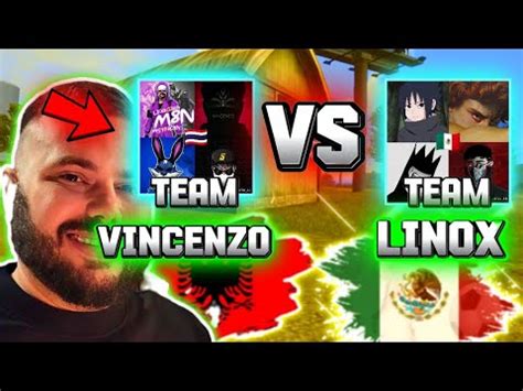 VINCENZO VS LINOX LILBO ROYCE TACHI 4vs4 Competitivo Garena