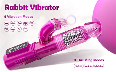 Amazon Beaded Thrusting Dildo Rabbit Vibrators Adult Sex Toys Female Clitoral Vaginal