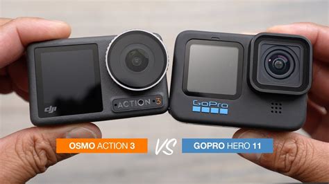 GoPro Hero 11 vs DJI Osmo Action 3 User Experience Comparison - YouTube