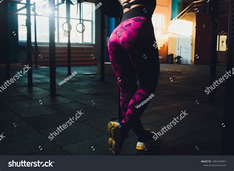 Sexy Beautiful Ass Thong Fitness Girl Stock Photo 1284185851 Shutterstock