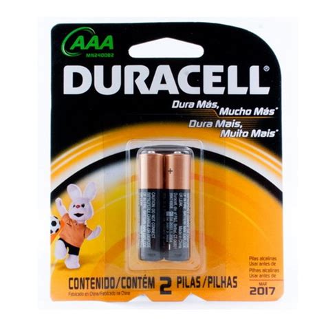 Bateria Duracell Aaa 2mn