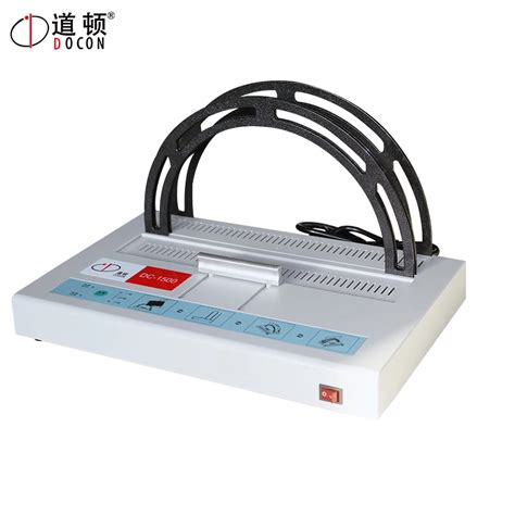 DC 1500 Small DesktopThermal Binding Machine Electric Binder Hot Melt Binding Machine Glue