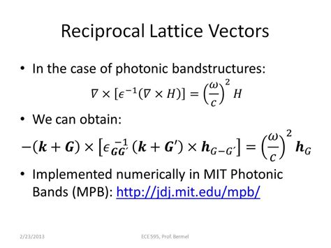 Nanohub Org Resources Ece E Lecture Bandstructure Concepts