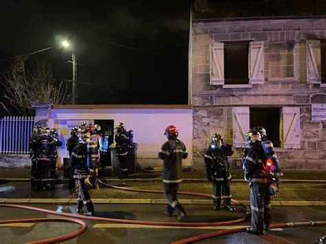 Pont Sainte Maxence Un Feu De Pavillon Avenue Jean Jaur S Se D Clare