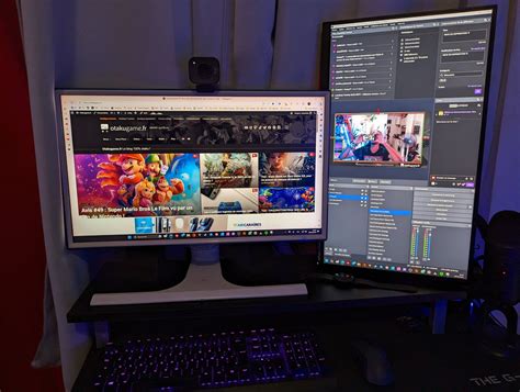 Otakugame fr on Twitter J ai un peu modifié mon setup d écrans pour