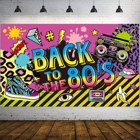 Ultimate Guide To 80s Decorations Party Ideas For A Blast From The Past Party