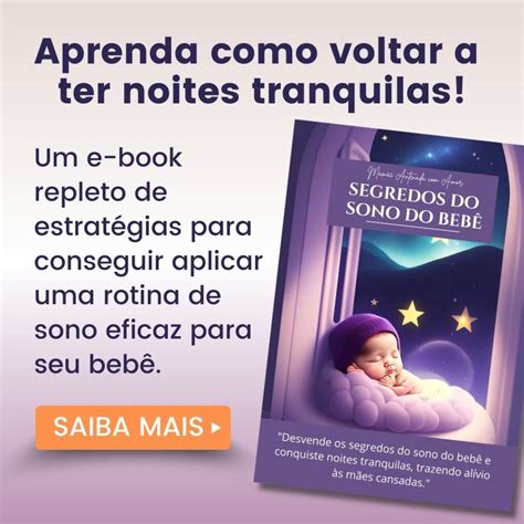 Janela de Sono do Bebê Mamãe Antenada Amor