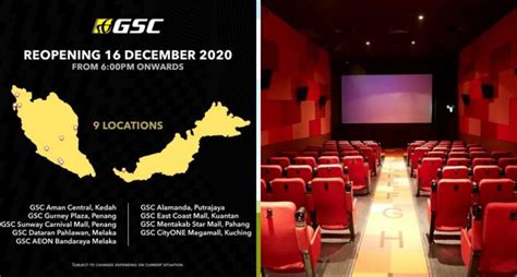 Berita Baik Untuk Kaki Wayang 9 Lokasi Pawagam Gsc Dibuka Semula Remaja