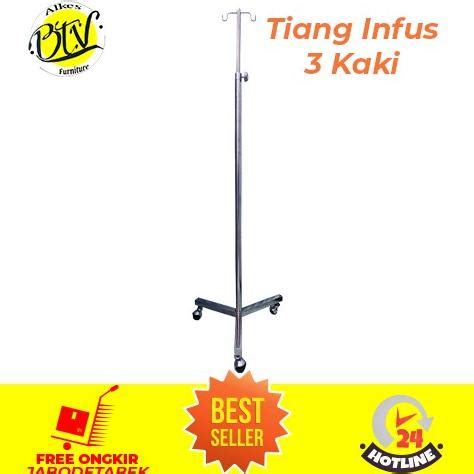 Jual Tiang Infus Kaki Tiang Infus Kaki Stainless Steel Shopee