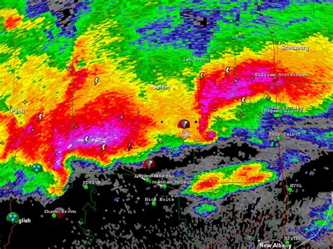 Radar Images From The March 2012 Tornado Outbreak Ustornadoes