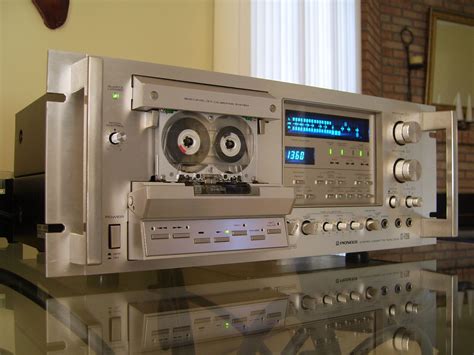 Pioneer CT F1250 Cassette Deck Playing The TDK MA 90 Metal Tape Hifi