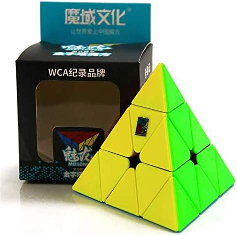 CuberSpeed Moyu MoFang JiaoShi Meilong Pyraminx cubo mágico cubo cubo