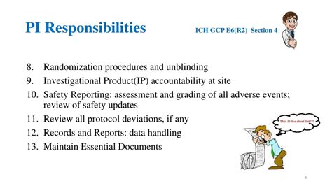 Ppt Responsibilities Of The Principal Investigator Powerpoint