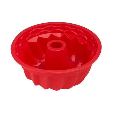 Forma De Silicone Redonda Para Pudim E Bolo MUNDIART